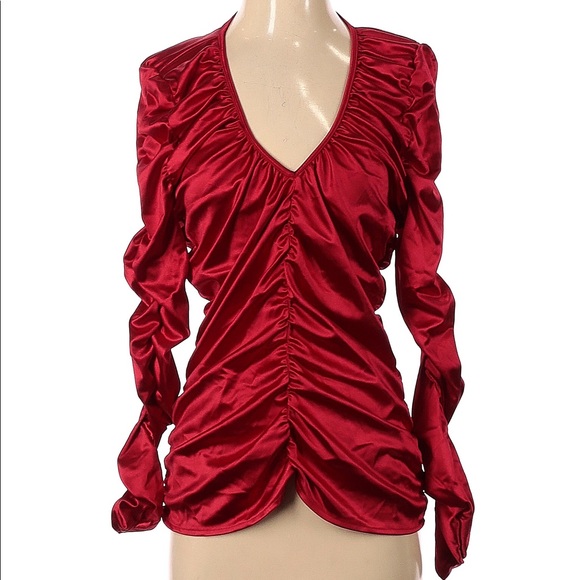 Ladies Marc New York red blouse, new with tickets - Picture 3 of 3